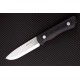 Нож нескладной Bushcraft III black-3725