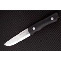 Нож нескладной Bushcraft III black-3725