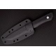 Нож нескладной Bushcraft III black-3725