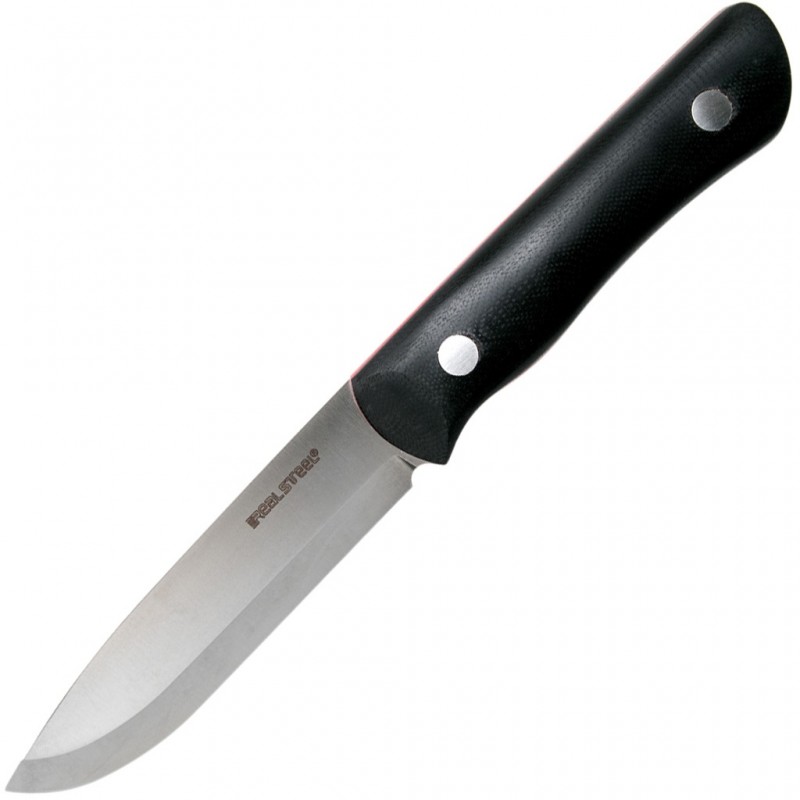 Ніж нескладний Bushcraft III black-3725