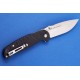 Нож складной H6 grooved black 7785