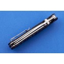 Нож складной H6 grooved black 7785