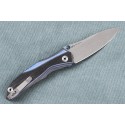 Нож складной E802 Horus black/blue 7432