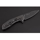 Нож складной E571 black stonewashed 7132