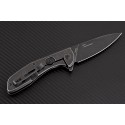 Нож складной E571 black stonewashed 7132