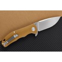 Нож складной CH 3504 G10 brown