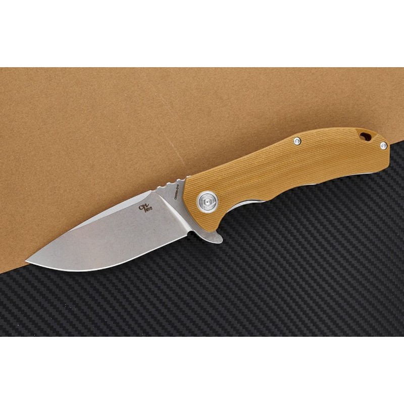 Ніж складаний CH 3504 G10 brown