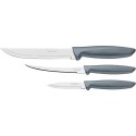 Набор ножей Tramontina Plenus из 3 шт Черный 23498/013