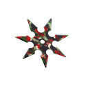 Метательная звезда-сюрикен 8 камуфляж