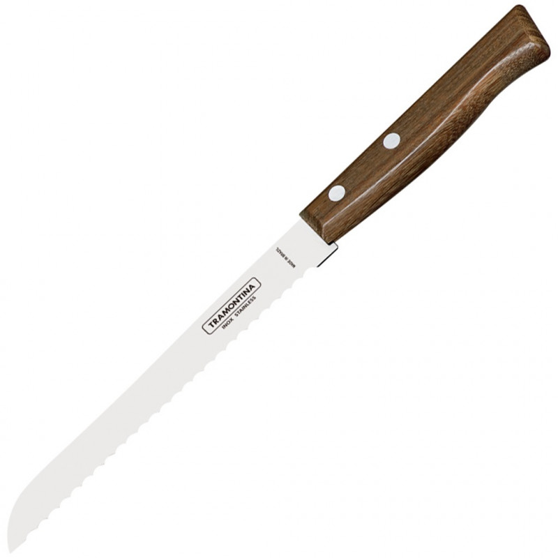Нож хлебный кухонный Оригинал Tramontina Tradicional 178 мм 22215/007