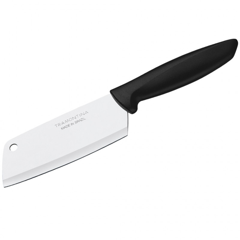 Нож Топорик кухонный Оригинал Tramontina Plenus черный 127мм 23430/005