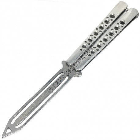 Нож балисонг тренировочный, не заточен "TW Spear" 102