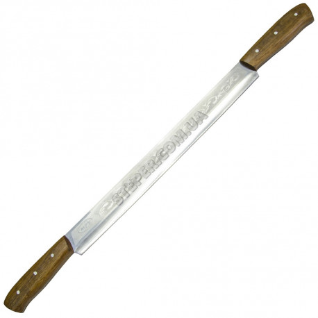 Нож Спутник 01 сырный двуручный широкий