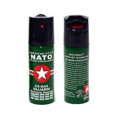 Газовый баллончик (перцовый) NATO 60 ml