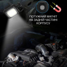 Светодиодный мини фонарь на аккумуляторе с магнитом Cob Rechargeable Keychain Light