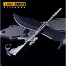 Брелок из игры PUBG M416 Assault Rifle Weapon Keychain