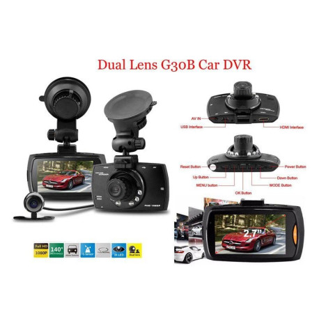Видеорегистратор G30B Car DVR 2.7 LCD HD 1080P