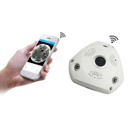 Панорамная Wi-Fi IP камера 360° (рыбий глаз) 1080