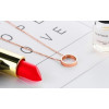 Підвіска з рожевого золота "Love Ring"