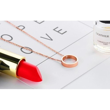 Подвеска из розового золота "Love Ring"