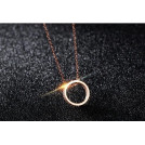 Подвеска из розового золота "Love Ring"