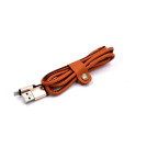 Кабель micro USB кожаный X47
