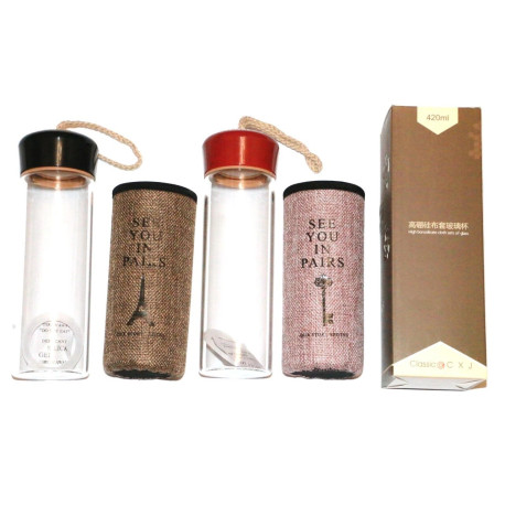 Дизайнерская бутылка "See You in Paris" 420ml