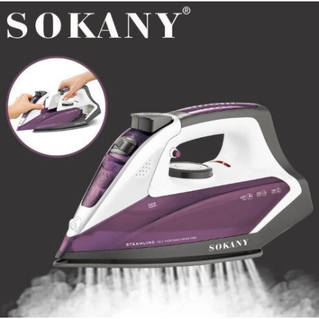 Электрический утюг Sokany AJ-2078 со съемным баком