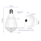 Панорамна Wi-Fi IP камера 360 ° (лампа) EC75B-P12