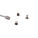 Магнітний кабель X-CABLE Metal Magnetic Cable 3 в 1 (без пакування)