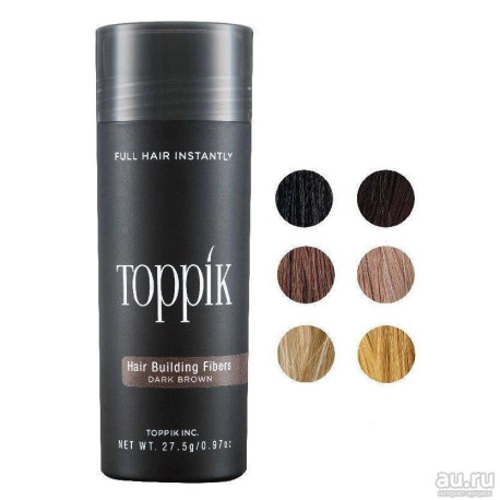 Загущувач для волосся Toppik Hair Building Fibers Чорний (Black)