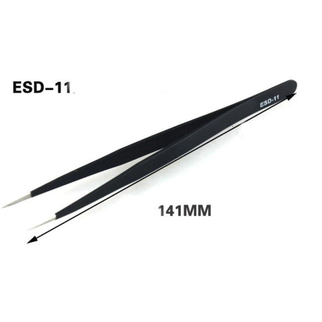 Антистатический пинцет ESD-11
