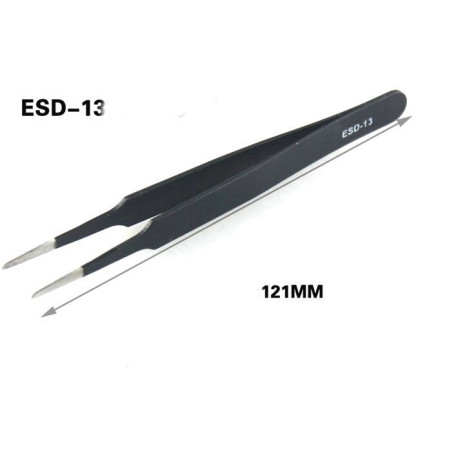 Антистатический пинцет ESD-13