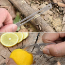 Мультитул кредитка выживальщика Survival Multitool Card 17в1