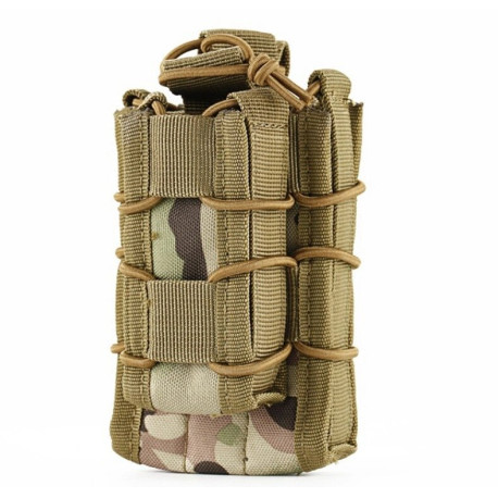 Подсумок Molle для 2-х магазинов АК/AR и пистолета A-21