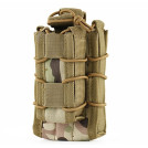 Подсумок Molle для 2-х магазинов АК/AR и пистолета A-21