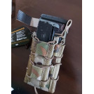 Подсумок Molle для 2-х магазинов АК/AR и пистолета A-21
