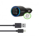 Автомобільний зарядний пристрій Belkin 2-Port Car Charger 20W 2,1A