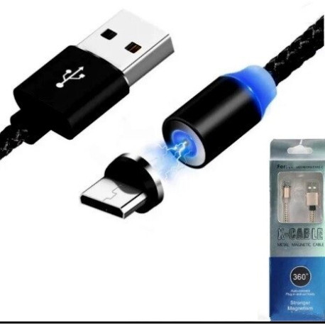 Магнітний кабель X-CABLE Metal Magnetic Cable 3 в 1 (без пакування)