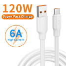 Кабель Type-C (120W) Turbo Quick Charger Data Cable 6A