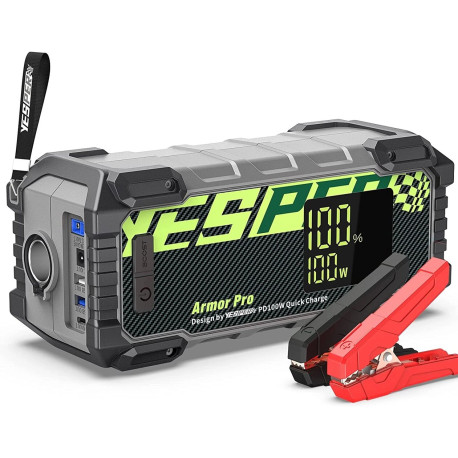 Пуско зарядний пристрій YESPER Armor 66666mah PD100W 2500A