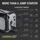 Пуско зарядний пристрій YESPER Armor 66666mah PD100W 2500A