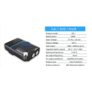 Автомобиль инвертор, сетевой фильтр OZiO 12V в 220V 200w