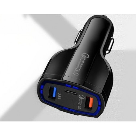 Автомобільний зарядний пристрій Quick Charge 3.0 SY-KC368 (без пакування)