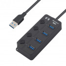 USB розгалужувач 4 Port USB Hub 3.0
