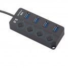 USB розгалужувач 4 Port USB Hub 3.0