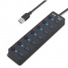 USB розгалужувач 7 Port USB Hub 3.0
