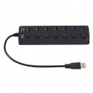 USB розгалужувач 7 Port USB Hub 3.0
