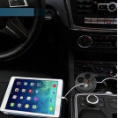 Разветвитель прикуривателя 12/24V (на 2 выхода + USB) KONNWEI