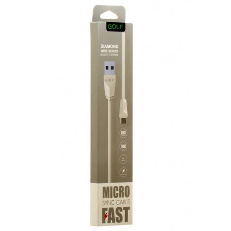 Кабель USB GOLF DIAMOND micro USB GOLF GC-27M